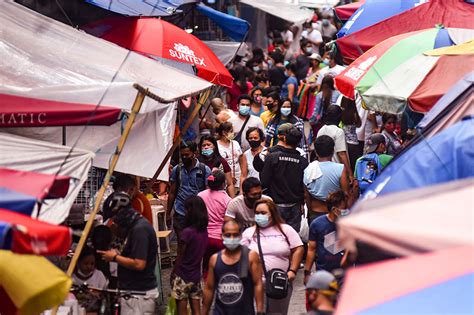 Population growth in Manila declined in 2020, census reveals.